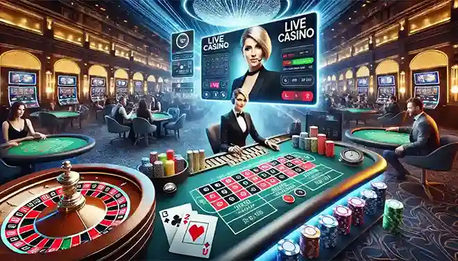 live casino logo